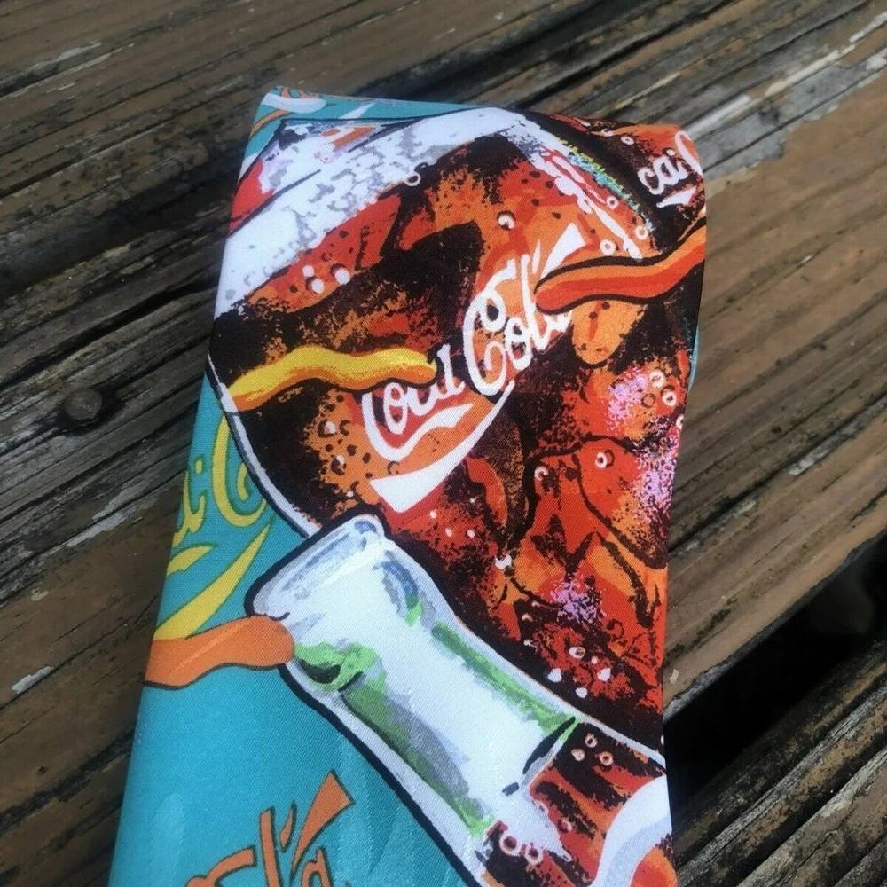 Vintage aqua coca